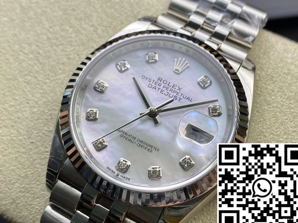 EW Rolex Datejust Dial 31MM Factory Fritillary 178384-NG-63160 1225
